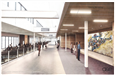 Terminal Remodel Concept Rendering - Interior - Concourse B