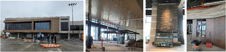Terminal Construction Febraury 2022